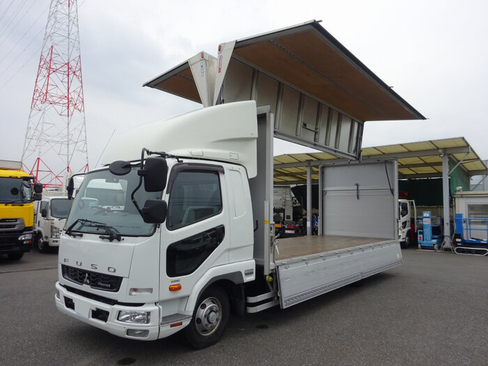三菱 ファイター 中型/増トン ウイング ワイド TKG-FK64F