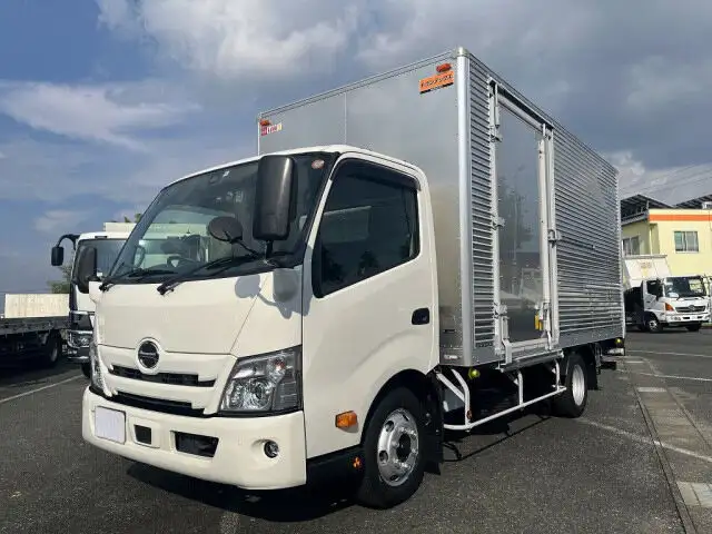 日野 デュトロ 小型 アルミバン パワーゲート サイドドア の中古トラック【車両No.131375】