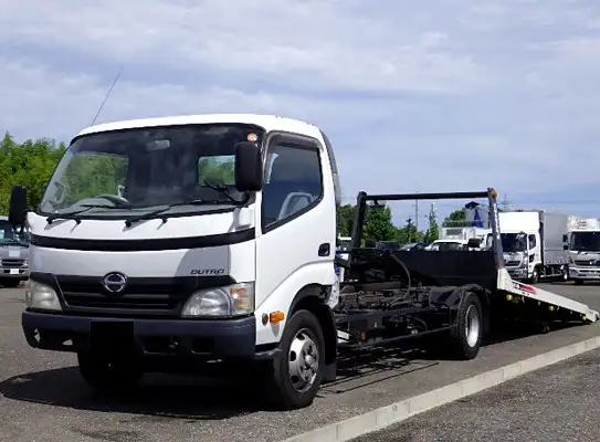 日野 デュトロ 小型 車両重機運搬 ラジコン ウインチの中古トラック画像1