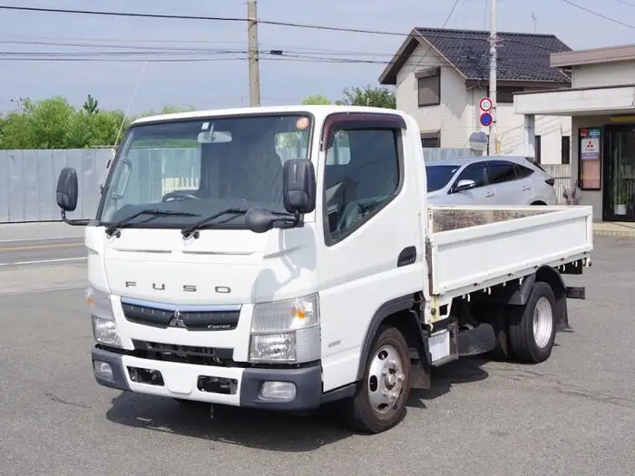 三菱 キャンター 小型 平ボディ 床鉄板 TPG-FBA20 の中古トラック【車両No.131583】
