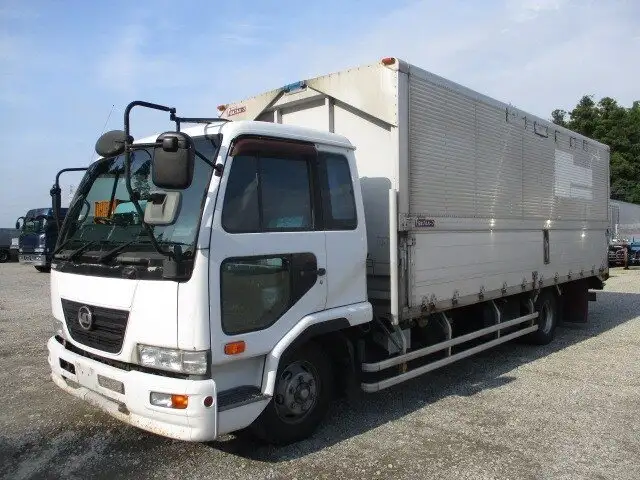 日産UD コンドル 中型/増トン ウイング パワーゲート ベッドの中古トラック画像1
