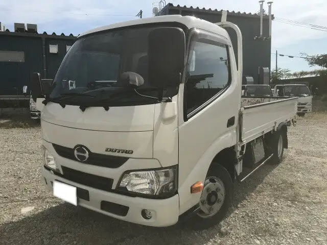 日野 デュトロ 小型 平ボディ 床鉄板 TKG-XZC645M の中古トラック【車両No.131211】