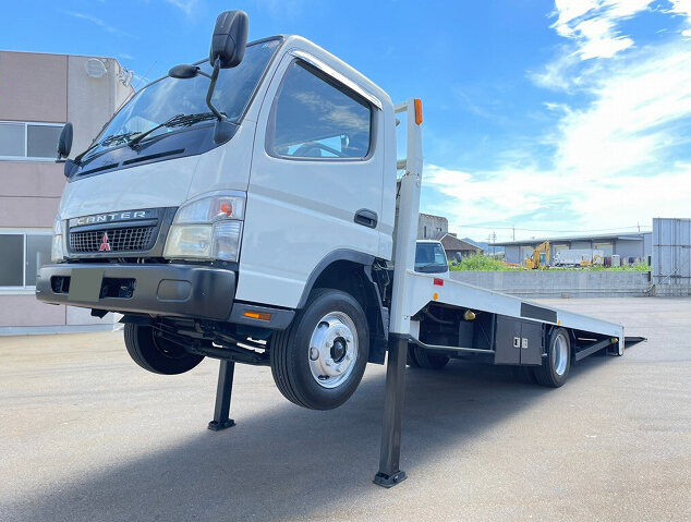 三菱 ファイター 中型/増トン 車両重機運搬 ウインチ ベッド の中古トラック【車両No.160780】