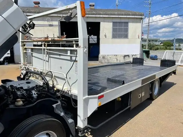 三菱 キャンター 小型 車両重機運搬 ラジコン ウインチの中古トラック画像7