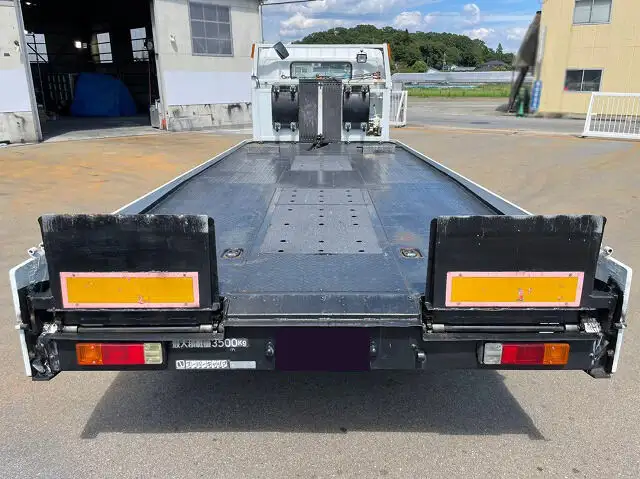 三菱 キャンター 小型 車両重機運搬 ラジコン ウインチの中古トラック画像9