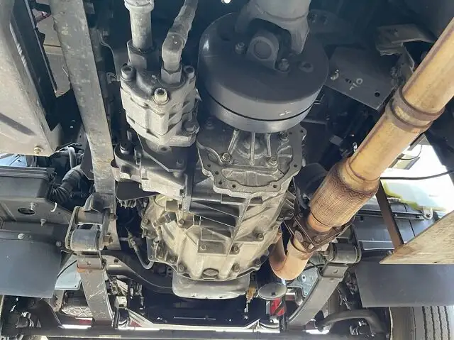 三菱 キャンター 小型 車両重機運搬 ラジコン ウインチの中古トラック画像18