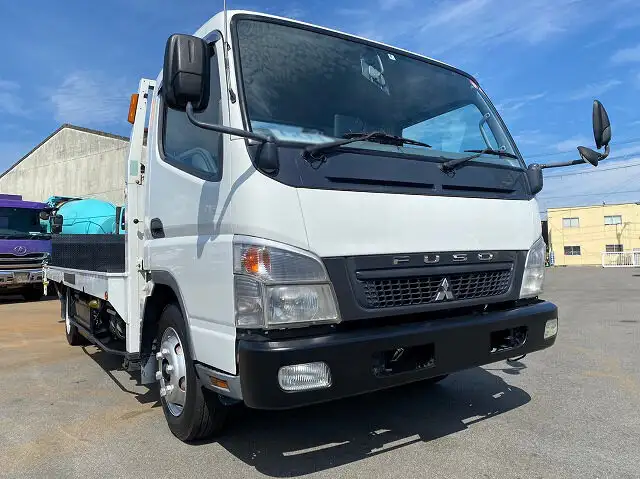 三菱 キャンター 小型 車両重機運搬 ラジコン ウインチの中古トラック画像2