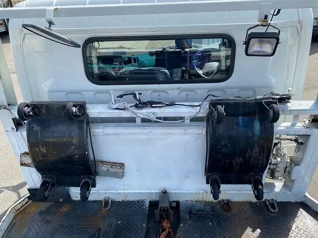 三菱 キャンター 小型 車両重機運搬 ラジコン ウインチの中古トラック画像11