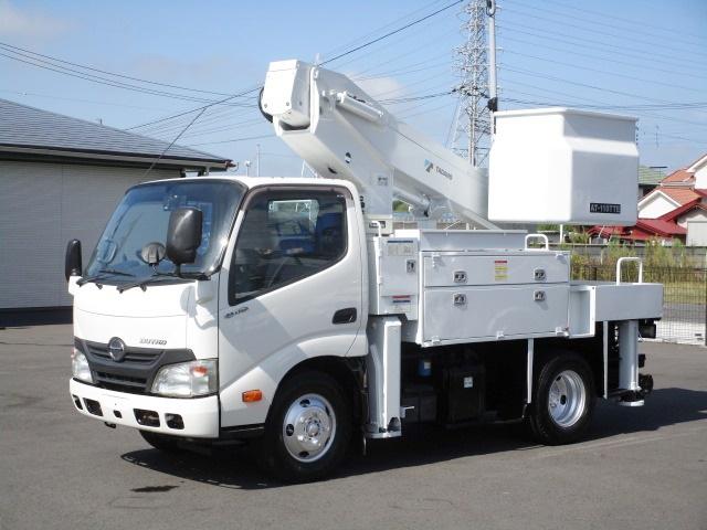 日野 デュトロ 小型 高所・建柱車 高所作業車 TKG-XZU600X