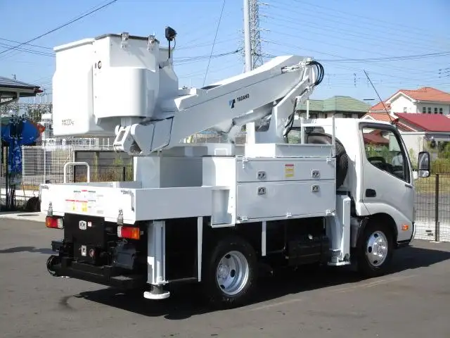 日野 デュトロ 小型 高所・建柱車 高所作業車 TKG-XZU600Xの中古トラック画像2