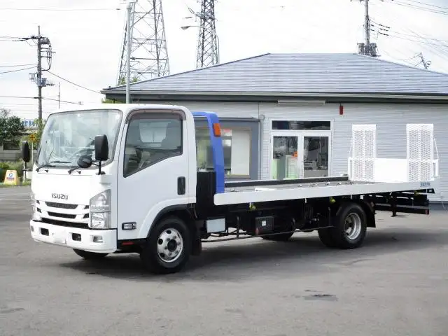 いすゞ エルフ 小型 車両重機運搬 ウインチ TPG-NPR85YNの中古トラック画像1