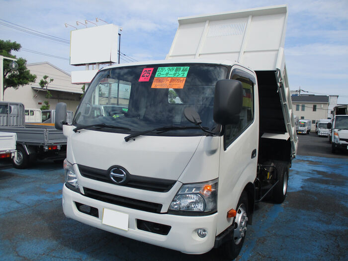 日野 デュトロ 小型 ダンプ ワイドロング TKG-XZU700X