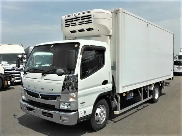 三菱 キャンター 小型 冷凍冷蔵 低温 パワーゲートの中古トラック画像1