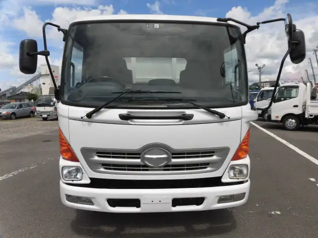 日野 レンジャー 中型/増トン ダンプ 土砂禁 ステンレス張りの中古トラック画像2