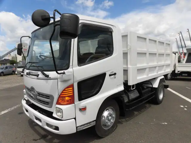 日野 レンジャー 中型/増トン ダンプ 土砂禁 ステンレス張り の中古トラック【車両No.131720】