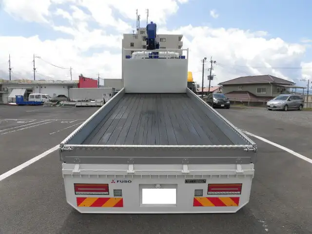 三菱 ファイター 中型/増トン 車両重機運搬 4段クレーン ラジコンの中古トラック画像5