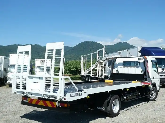 三菱 キャンター 小型 車両重機運搬 ラジコン ウインチの中古トラック画像3