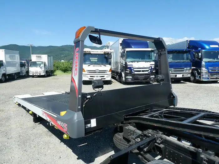 三菱 キャンター 小型 車両重機運搬 ラジコン ウインチの中古トラック画像6