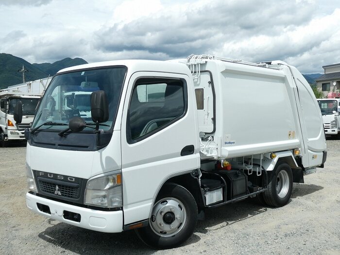 三菱 キャンター 小型 パッカー車 PDG-FE73D