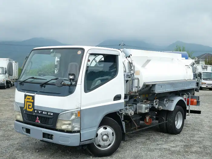 三菱 キャンター 小型 タンク車 ローリー PA-FE73DCの中古トラック画像1