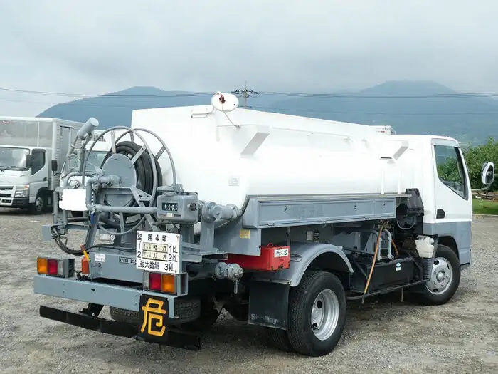 三菱 キャンター 小型 タンク車 ローリー PA-FE73DCの中古トラック画像3