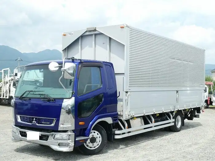 三菱 ファイター 中型/増トン ウイング パワーゲート エアサスの中古トラック画像1