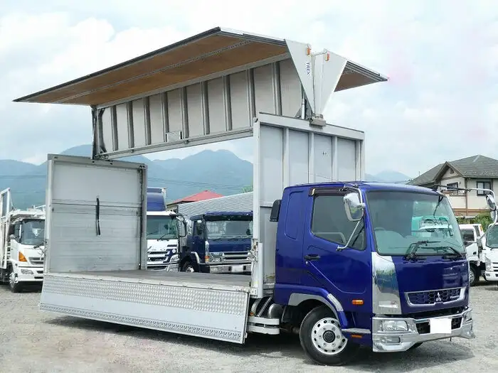 三菱 ファイター 中型/増トン ウイング パワーゲート エアサスの中古トラック画像11