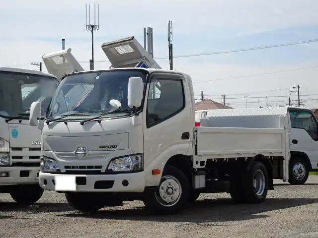 日野 デュトロ 小型 平ボディ パワーゲート TPG-XZC605Mの中古トラック画像1
