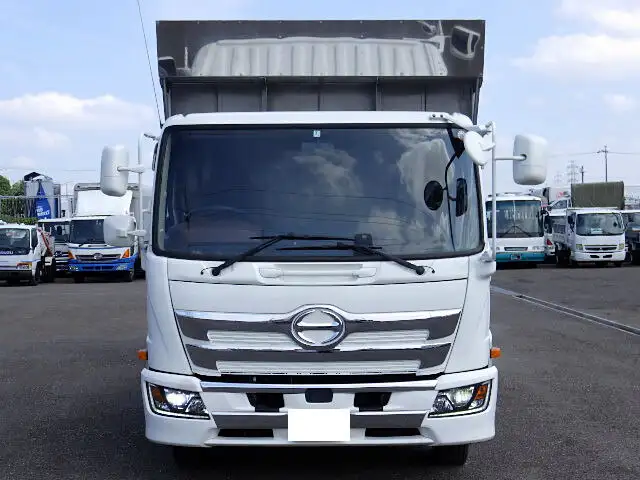 日野 レンジャー 中型/増トン 平ボディ アルミブロック ベッドの中古トラック画像2