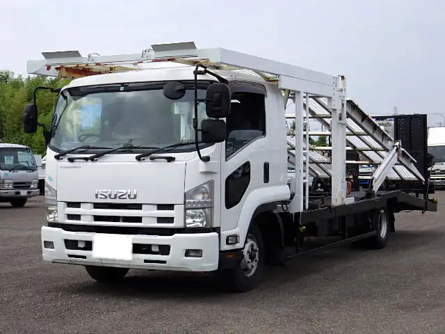 いすゞ フォワード 中型/増トン 車両重機運搬 ウインチ ベッドの中古トラック画像1