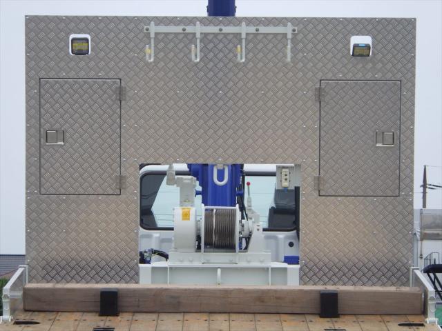 三菱 スーパーグレート 大型 車輌重機運搬 4段クレーン ラジコン|画像6