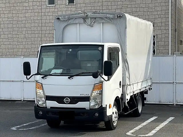 日産 アトラス 小型 ウイング 幌ウイング SKG-TZ2F24の中古トラック画像1