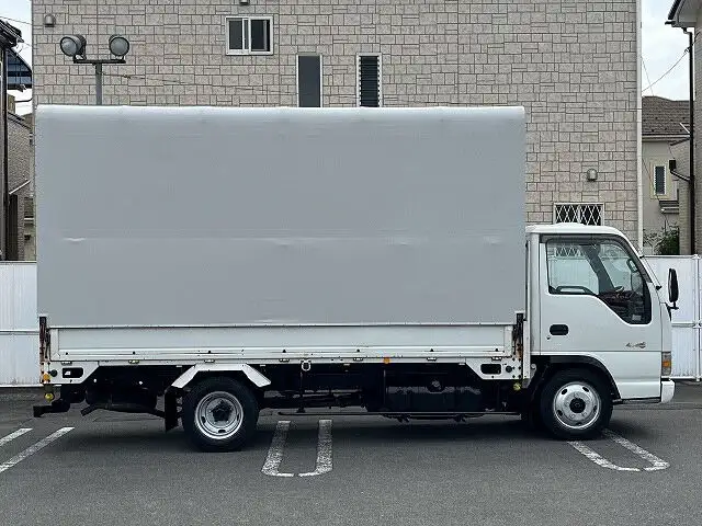 いすゞ エルフ 小型 ウイング 幌ウイング KR-NKR81LAVの中古トラック画像4