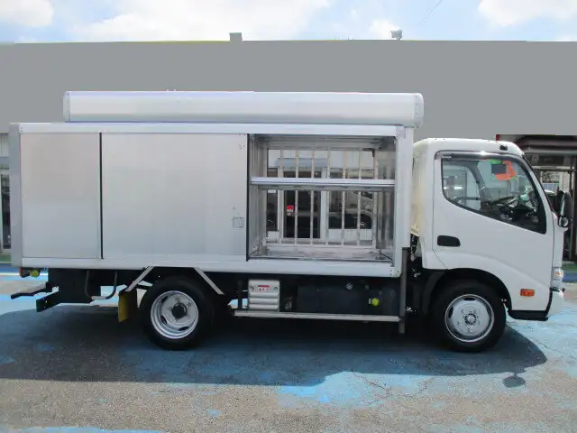 日野 デュトロ 小型 アルミバン ボトルカー サイドドアの中古トラック画像5