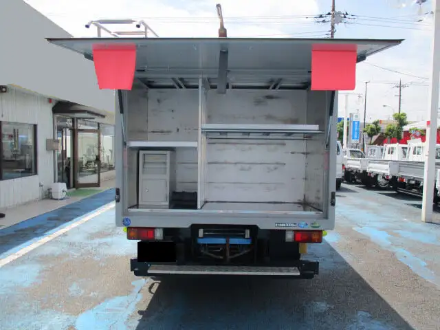 日野 デュトロ 小型 アルミバン ボトルカー サイドドアの中古トラック画像9