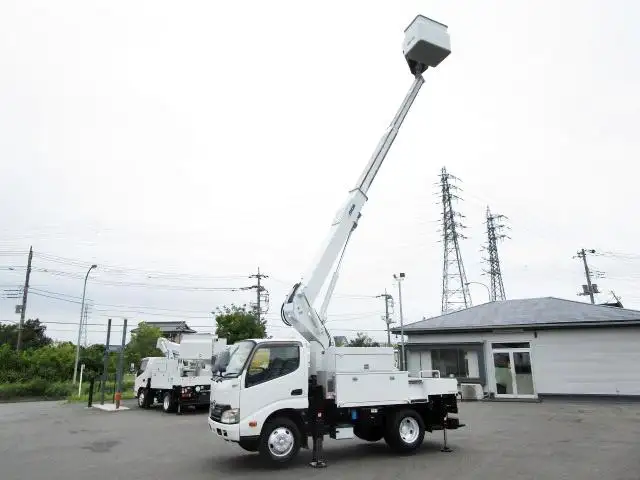 日野 デュトロ 小型 高所・建柱車 高所作業車 SKG-XZU600Xの中古トラック画像3