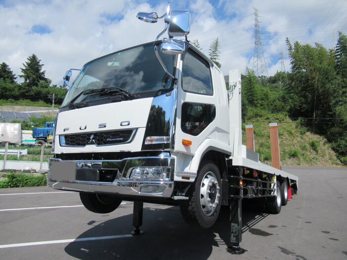 三菱 ファイター 中型/増トン 車両重機運搬 セルフローダー