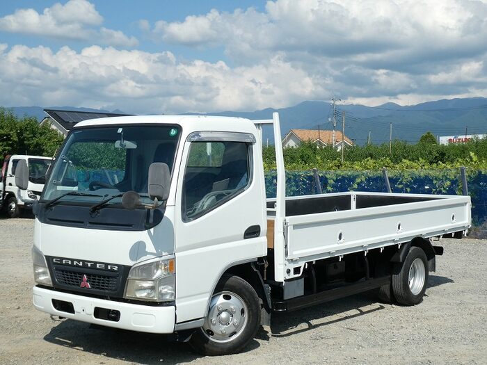 三菱 キャンター 小型 平ボディ 標準ロング PA-FE72DE