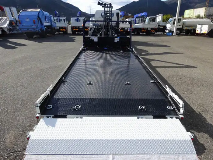 三菱 キャンター 小型 車両重機運搬 ラジコン ウインチの中古トラック画像5