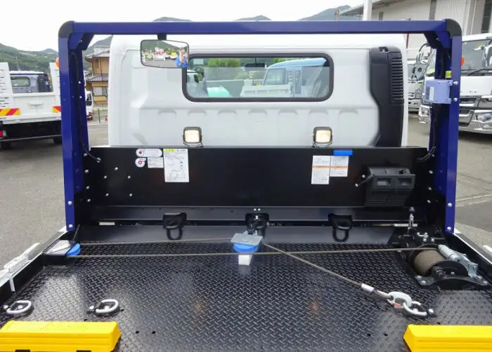 三菱 キャンター 小型 車両重機運搬 ラジコン ウインチの中古トラック画像9
