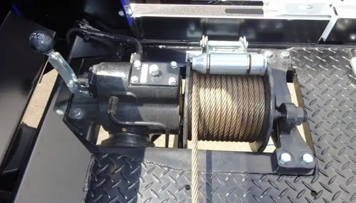 三菱 キャンター 小型 車両重機運搬 ラジコン ウインチの中古トラック画像11