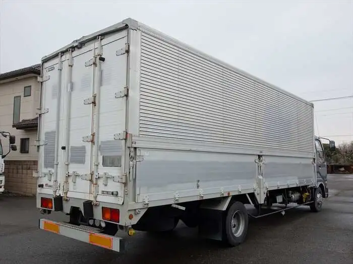 三菱 ファイター 中型/増トン ウイング 床鉄板 3枚観音の中古トラック画像2