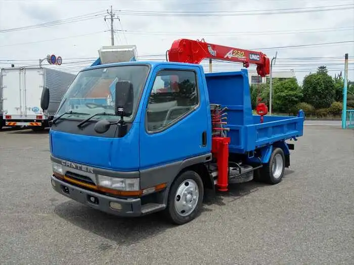 三菱 キャンター 小型 クレーン付 3段 ラジコンの中古トラック画像1