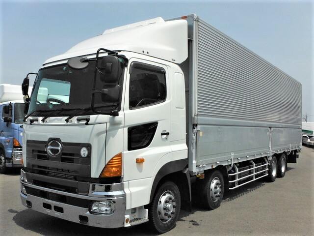 日野 プロフィア 大型 ウイング エアサス ベッド|画像1
