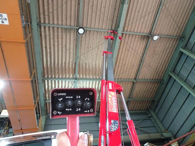 三菱 キャンター 小型 クレーン付 横置簡易クレーン 4段|画像9