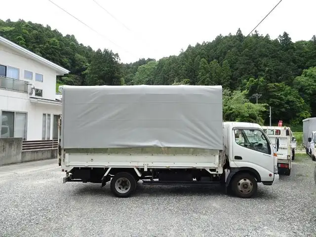 日野 デュトロ 小型 ウイング 幌ウイング パワーゲートの中古トラック画像2