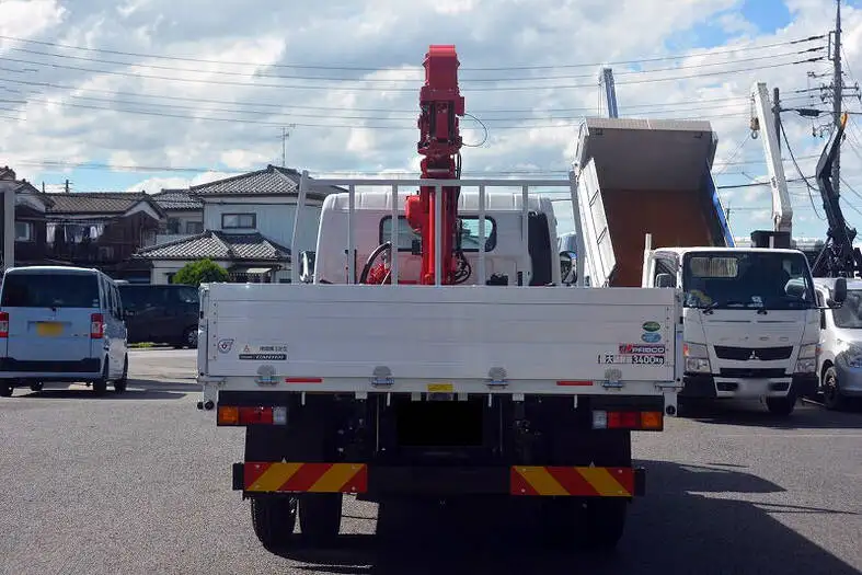 三菱 キャンター 小型 クレーン付 アルミブロック 5段の中古トラック画像3