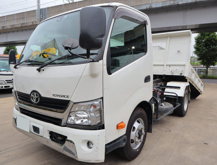 トヨタ トヨエース 小型 ダンプ ワイドセミ 2KG-XZU700A