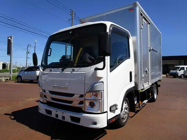 いすゞ エルフ 小型 アルミバン サイドドア 2RG-NLR88ANの中古トラック画像1