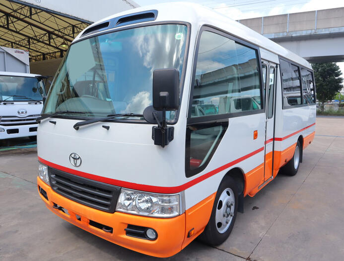トヨタ コースター 小型 バス マイクロバス SKG-XZB40｜画像1